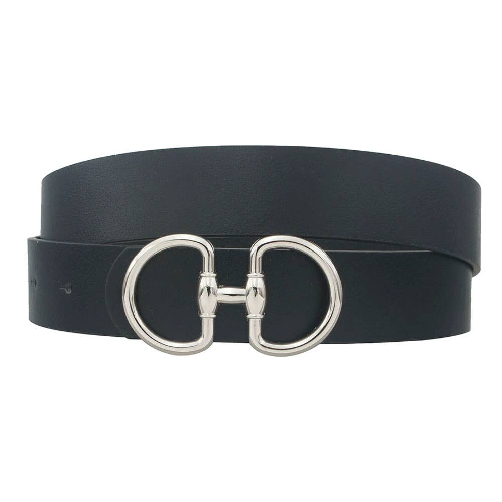 D LINK horsebit buckle belt by anbfashion, stylish accessories featuring a classic horsebit buckle design.