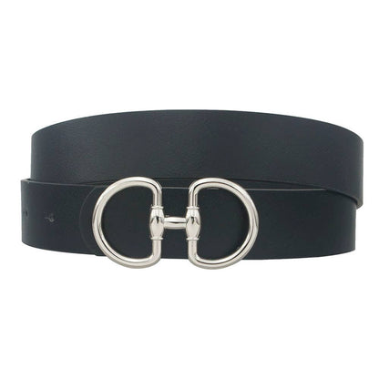 D LINK horsebit buckle belt by anbfashion, stylish accessories featuring a classic horsebit buckle design.