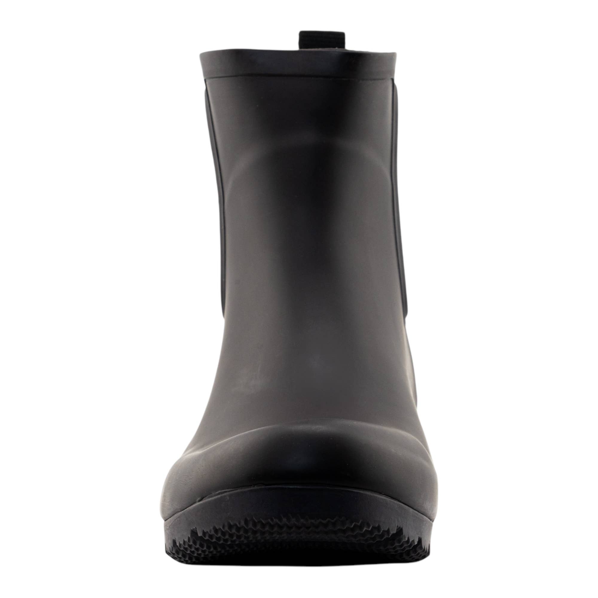 CHELSEA MATTE EGGPLANT WOMEN'S ANKLE RAIN BOOTS