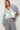 Denim Sleeve Knit Cardigan Casual Sweater Top - Cowgirl Charm