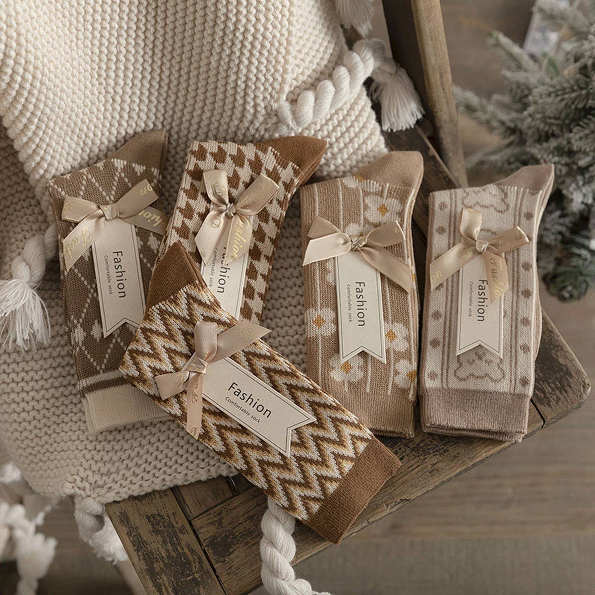 NEW AUTUMN COTTON WOMEN'S MID-CALF SOCKS_CWMS1110