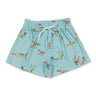 Duck kids boys summer swim trunks - Cowgirl Charm