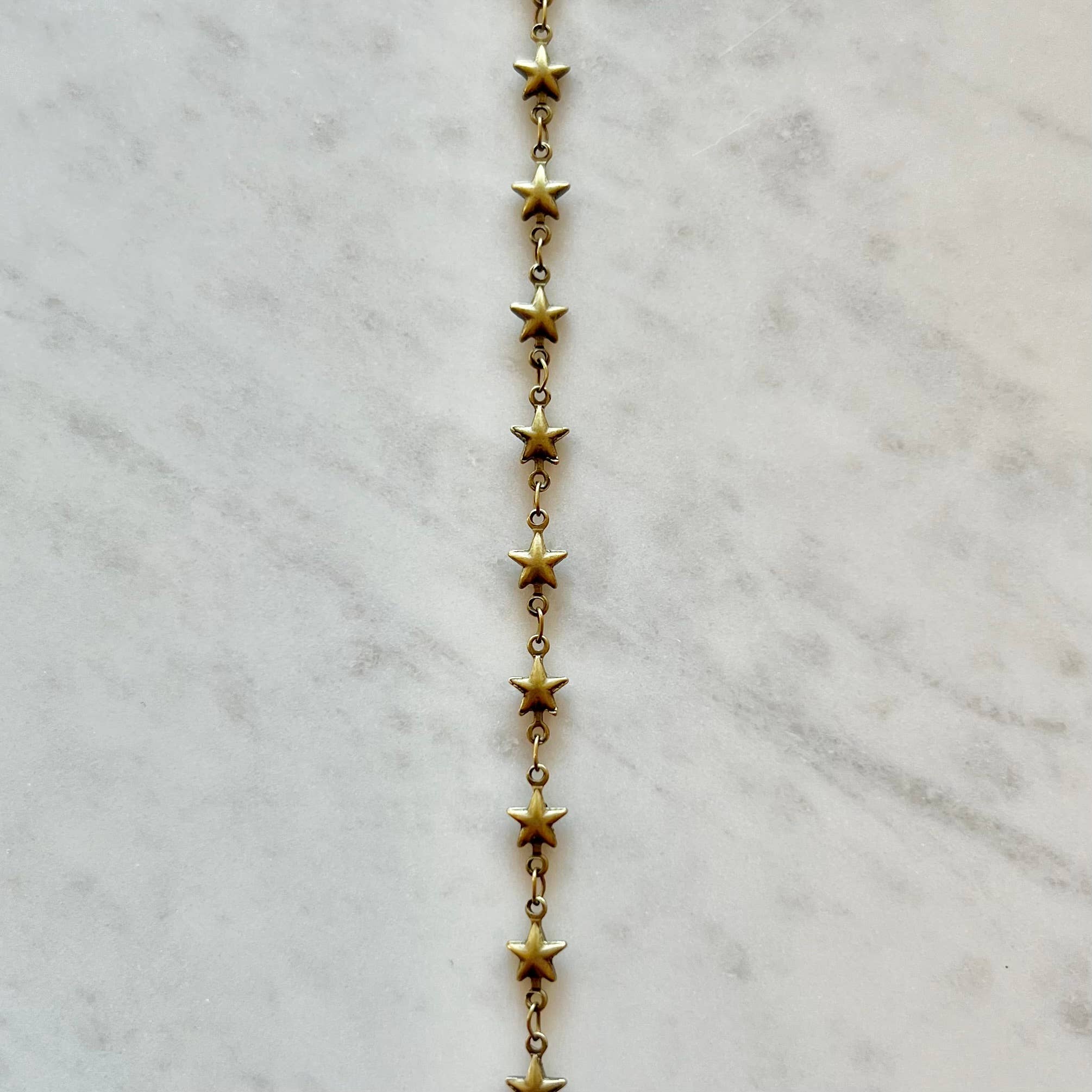 Antique Bronze Cowboy Hat Chain 