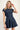 ee:some Denim Open Back Ribbon Mini Dress - Cowgirl Charm
