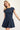 ee:some Denim Open Back Ribbon Mini Dress - Cowgirl Charm