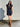 ee:some Mineral Washed Smocked Waist Mini Dress - Cowgirl Charm