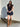 ee:some Mineral Washed Smocked Waist Mini Dress - Cowgirl Charm