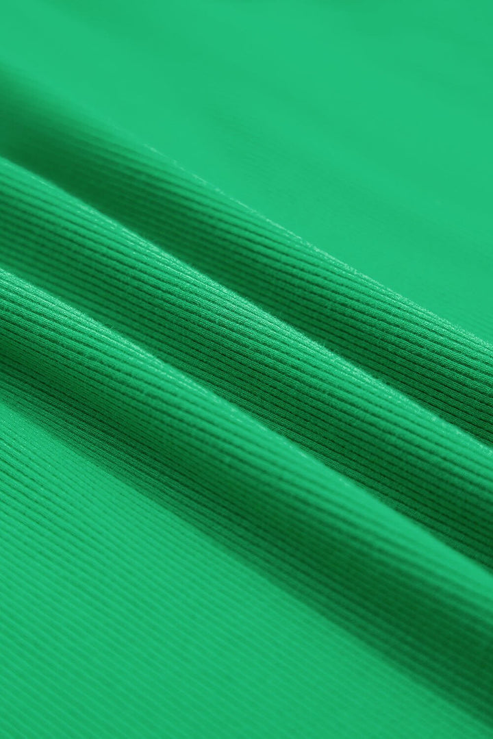 Emerald Pearl Puff Sleeve Top – Western Boutique Statement Blouse | Cowgirl Charm - Cowgirl Charm