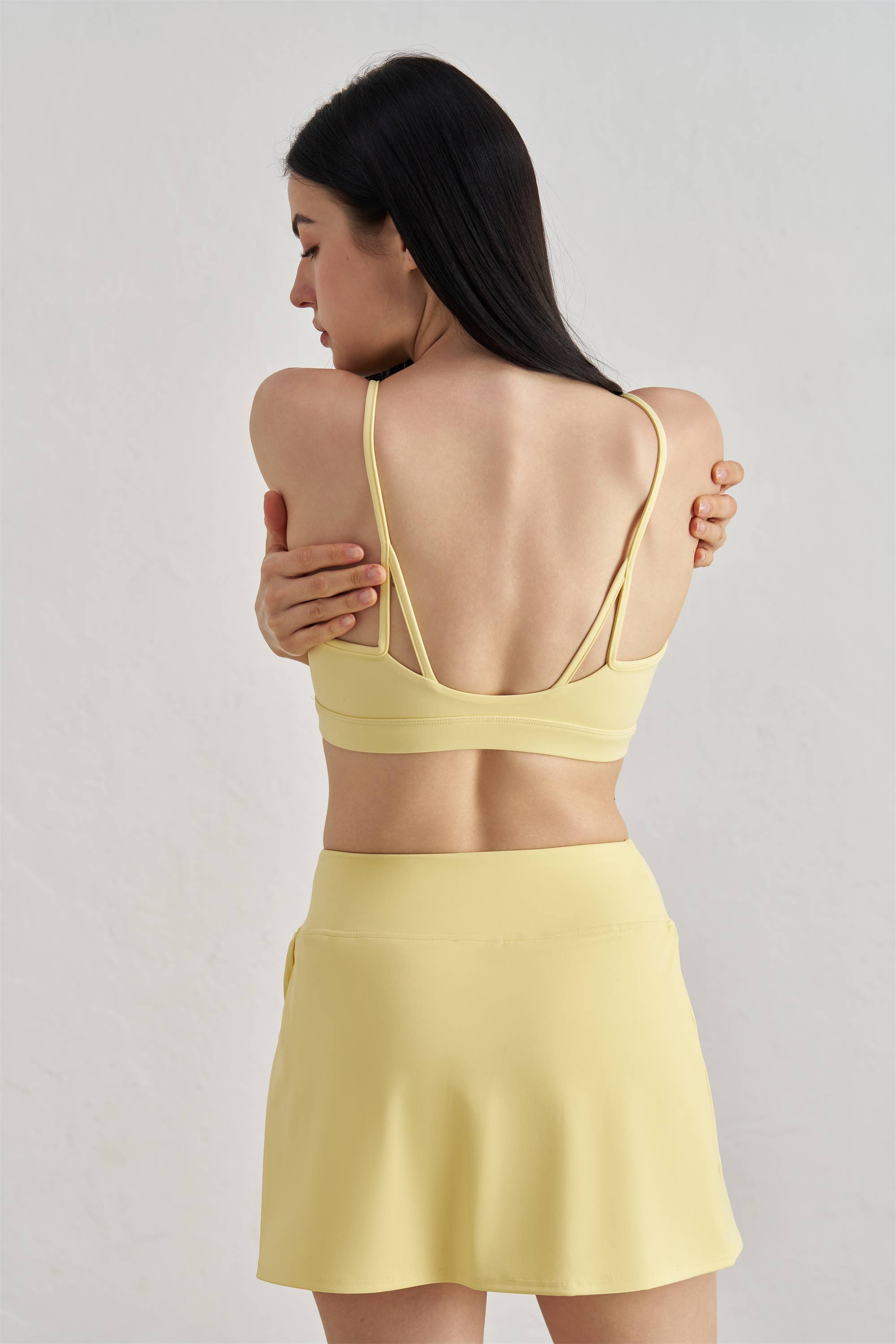 Vida Active Slit Mini Skirt