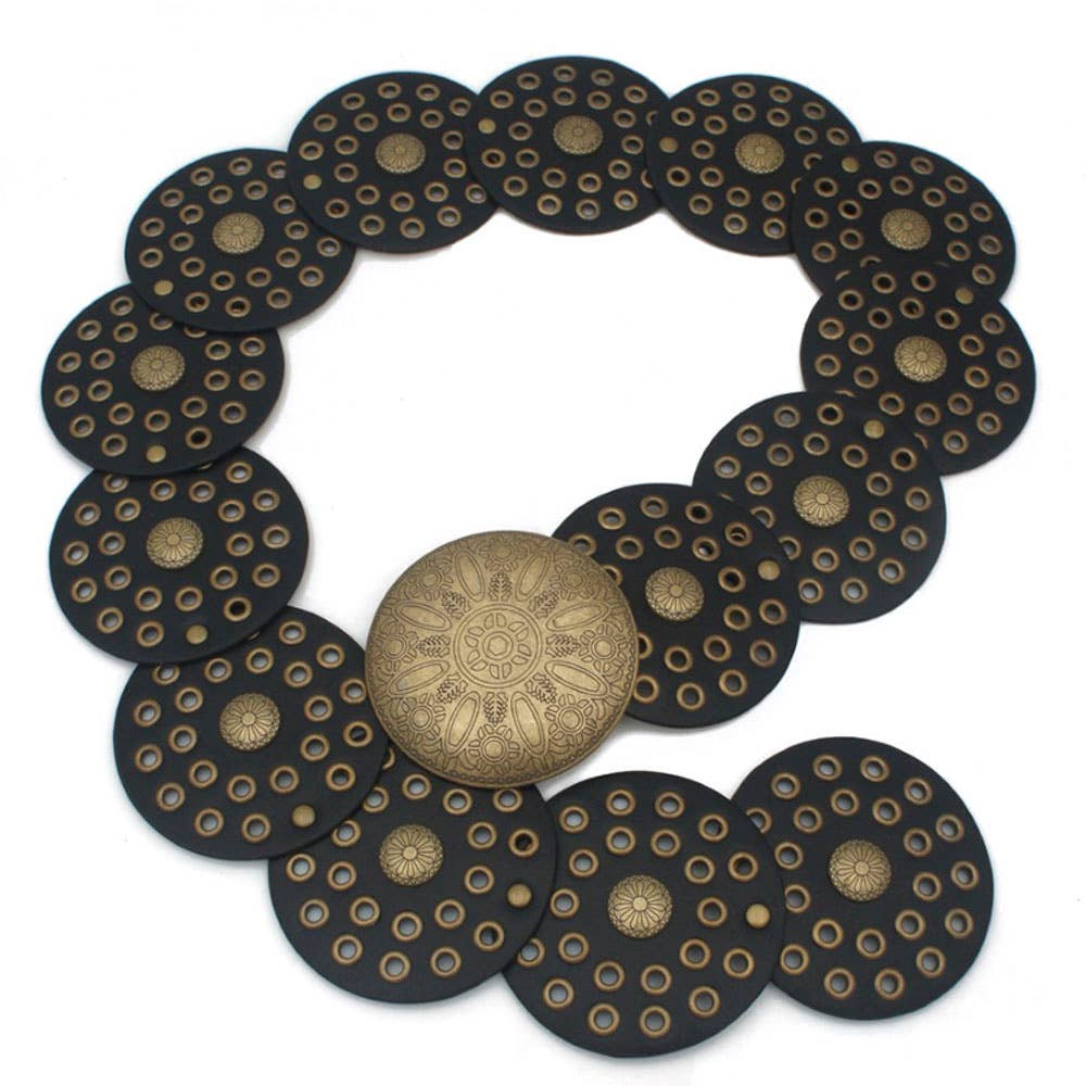 DOUBLE LINER Y2K BOHO DISC BELT