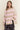 Gingham & Striped Knit Sweater Top - Cowgirl Charm