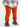 Girls Rust Rib Knit Footless Ruffled Tights - Cowgirl Charm
