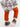 Girls Rust Rib Knit Footless Ruffled Tights - Cowgirl Charm