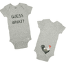 Guess What, Chicken Butt Funny Infant Bodysuit - Cowgirl Charm