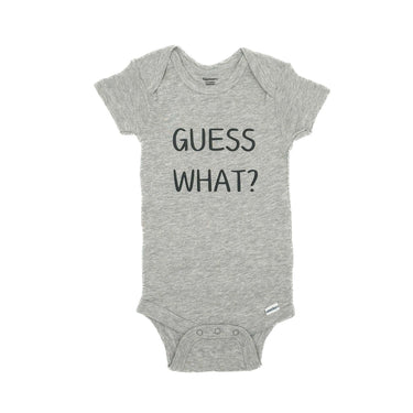 Guess What, Chicken Butt Funny Infant Bodysuit - Cowgirl Charm