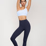 Helena Scallop One Shoulder Sports Bra - Cowgirl Charm