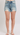 High Rise Distressed Denim Shorts – Raw Hem Jean Shorts for Women - Cowgirl Charm