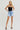 High Rise Mid - Thigh Distressed Denim Shorts – 5" Inseam Classic Cutoff - Cowgirl Charm
