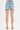 High Rise Patched Pocket Denim Shorts – Light Wash - Cowgirl Charm