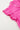 Hot Pink Ruffle Sleeve Top – Scalloped V - Neck Blouse | Cowgirl Charm Boutique - Cowgirl Charm