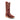 Hyer Augusta Burgundy Women's Western Boots with pointed toe and decorative stitching, stylish and comfortable for everyday wear.