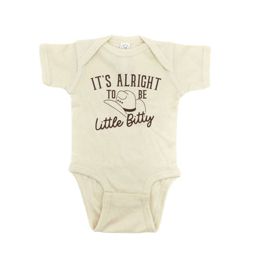 It's Alright To Be Little Bitty Infant Bodysuit - Cowgirl Charm