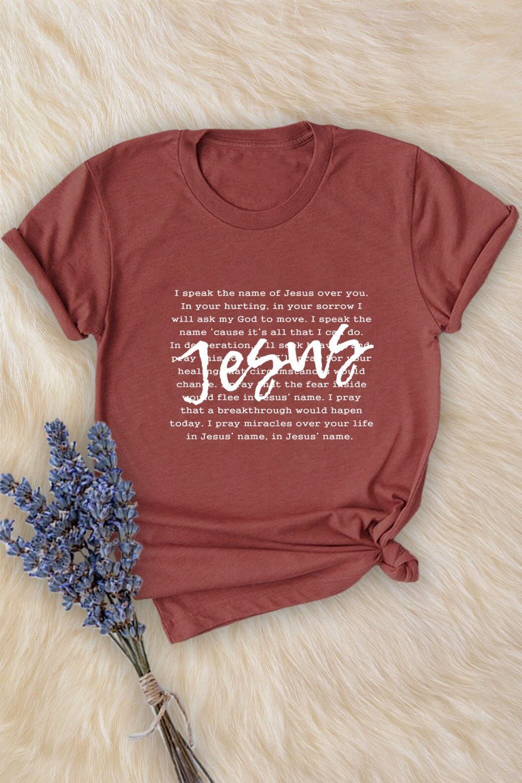 Jesus Tee - Cowgirl Charm