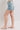 Judy Blue High Rise Washed Fly Stitch Detail and Destroy Denim Shorts - Cowgirl Charm