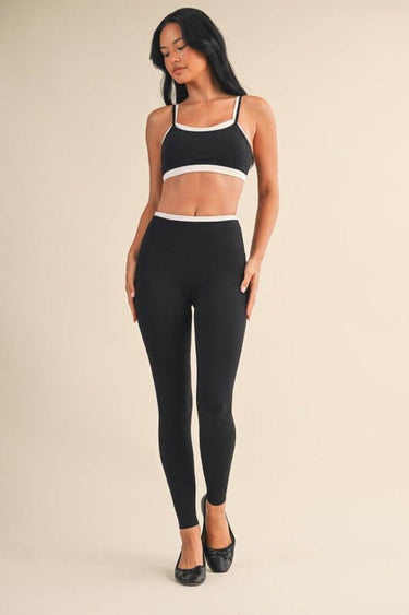 Kimberly C Layered bra top - Cowgirl Charm