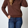 Kimes Ranch Ella Dark Brown Hoodie - Cowgirl Charm