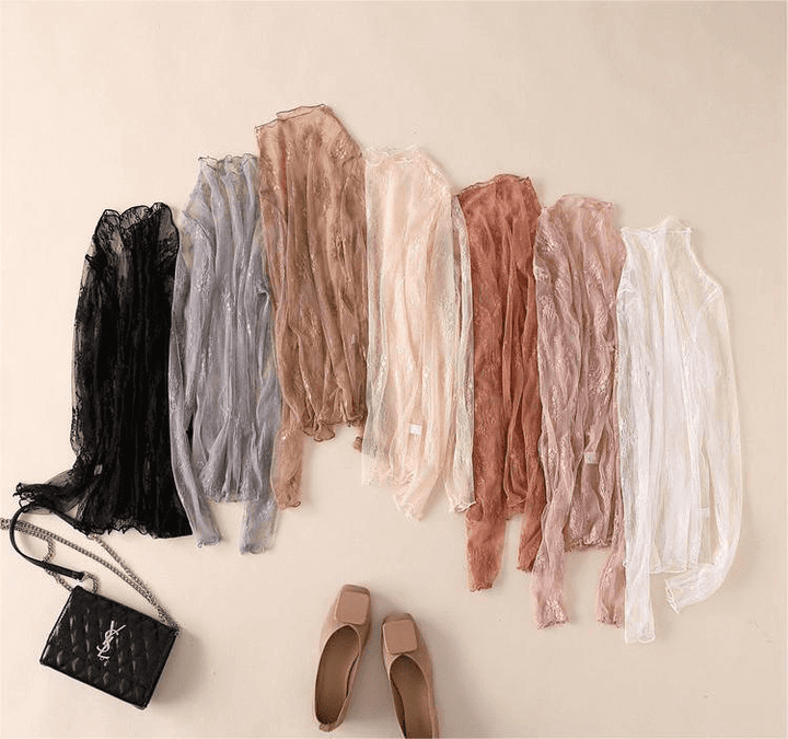 Lace Mesh Top - Cowgirl Charm