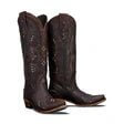 Lane Boots Cossette Boot in Cognac, stylish leather ankle boots with a rounded toe and low heel, perfect for casual wear.