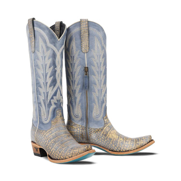 Lane Boots Skylight Boot - Gilded Denim - Cowgirl Charm