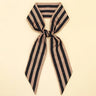 Letter Floral Twilly Scarf – Hair Ribbon & Bag Tie_CWASC0095 - Cowgirl Charm
