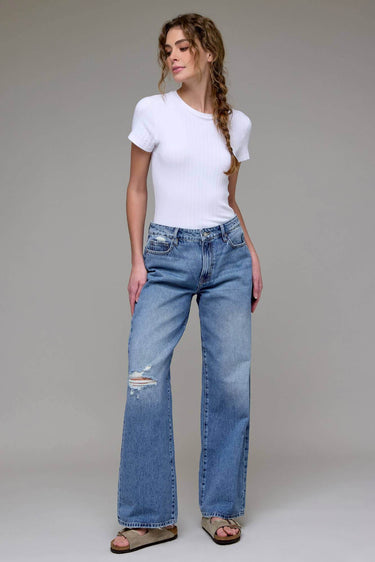 Logan Classic Relaxed Dad Jean - Cowgirl Charm