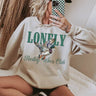 Lonely Duck Hunting Wives Camo Sweatshirt - Cowgirl Charm