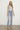 Mid - Waisted Distressed Boyfriend Straight Leg Jeans – Light Wash Ripped Denim for Women - Cowgirl Charm
