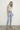 Mid - Waisted Distressed Boyfriend Straight Leg Jeans – Light Wash Ripped Denim for Women - Cowgirl Charm