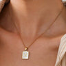 MOP INITIAL STAINLESS STEEL TARNISH FREE NECKLACE | - Cowgirl Charm