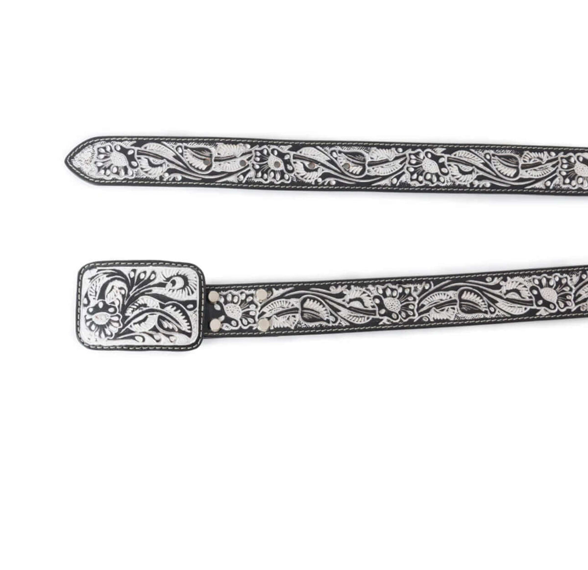 Silver moon belt from Myra Bags featuring desert-inspired design, perfect for stylish accessories and statement outfits.