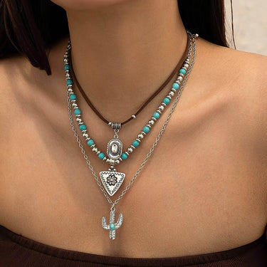 NEW FASHION PERSONALITY ETHNIC STYLE NECKLACE_CWMM3151 - Cowgirl Charm