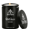 Outlaw - 11 oz Glass Candle - Cotton Wick - Cowgirl Charm