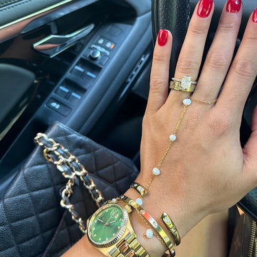 Chansuttpearls Pearl Hand Chain