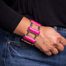 Pink Bar Stretch bracelet - Cowgirl Charm