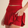 Pleated Tennis Skort - Cowgirl Charm