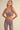 Polka Dot Print Ruched Bra Top - Cowgirl Charm