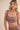 Polka Dot Print Ruched Bra Top - Cowgirl Charm