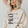 PRAY OVERSIZED SWEATSHIRTS - Cowgirl Charm