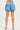 Risen Elastic Band Slouchy Shorts With Shirred Detail - Cowgirl Charm
