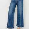 Risen Jeans High Rise Ankle Wide Jeans - Cowgirl Charm